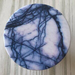 BUNDLE 10/$5 Cell Phone Grip BLACK WHITE CRACKLE